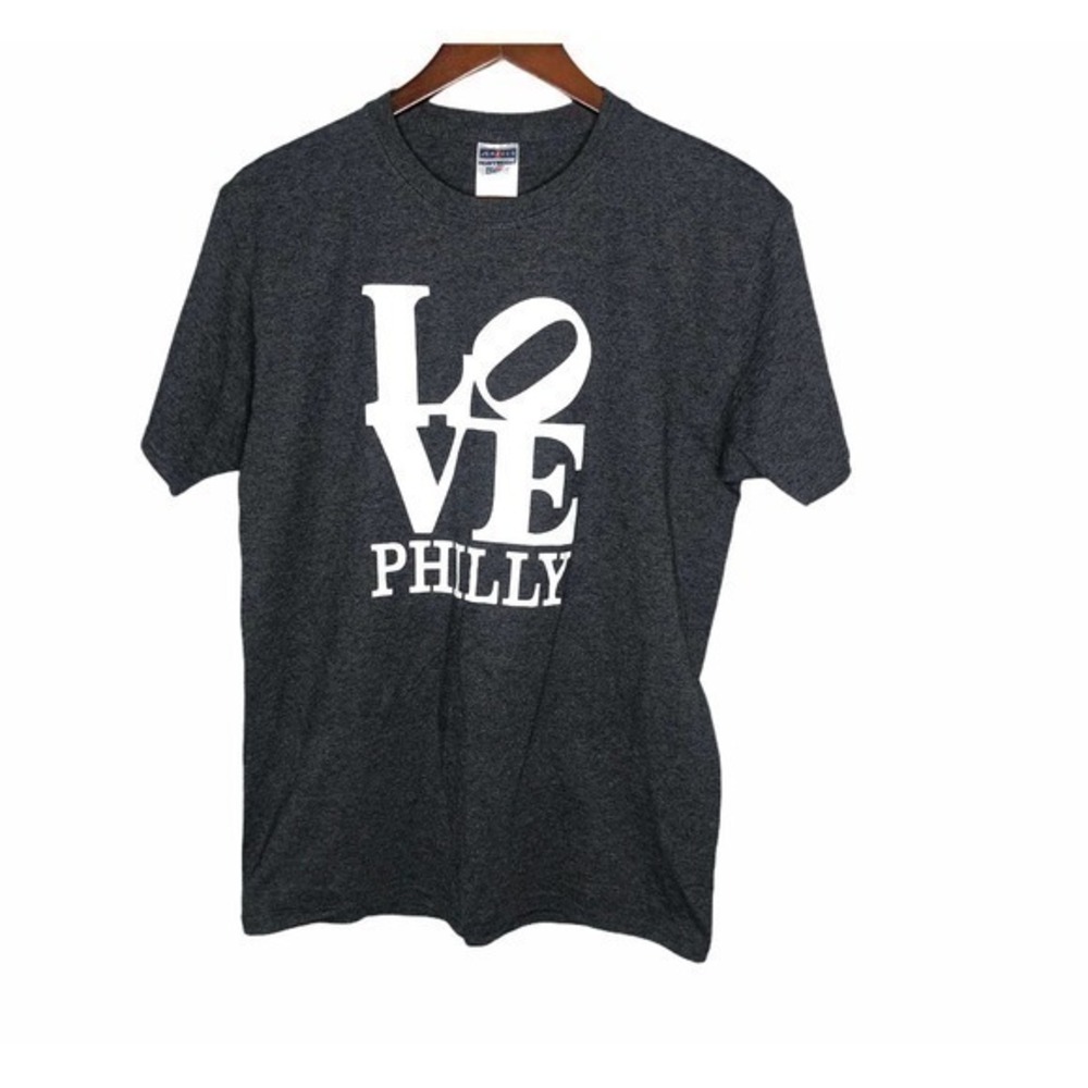 Jerzees Love Philly tourist short sleeve t-shirt